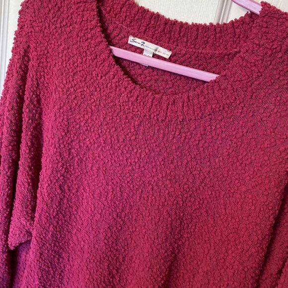Seven7- pink soft long sweater size XXL - Picture 2 of 9